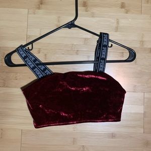 PINK crop top/bralette